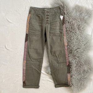Anthropologie Utility Straight Leg Trouser